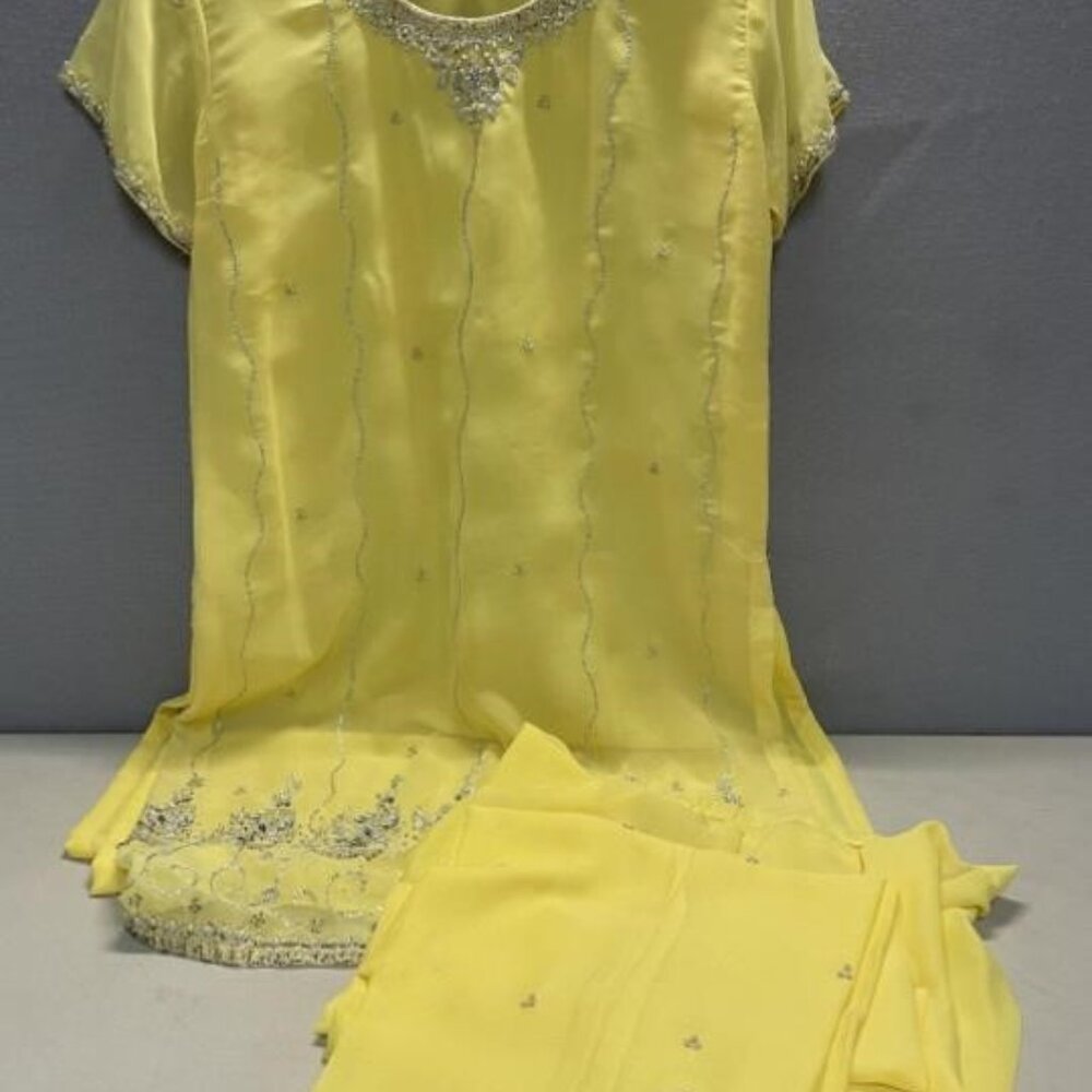 Organza Sharara Suit Punjabi